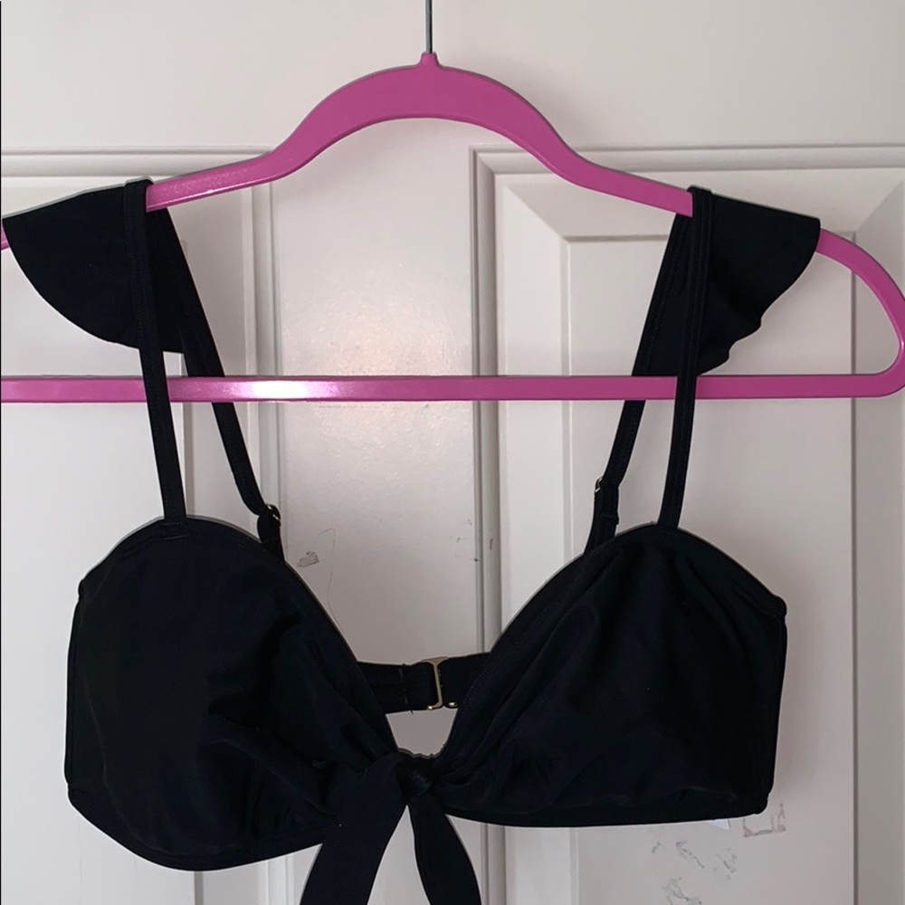 Black express bikin top